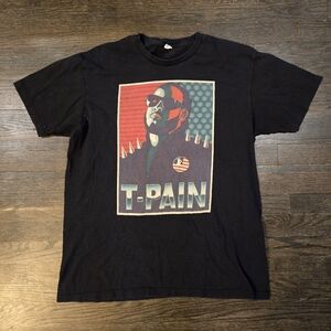 T-Pain Obama Style Graphic T-Shirt